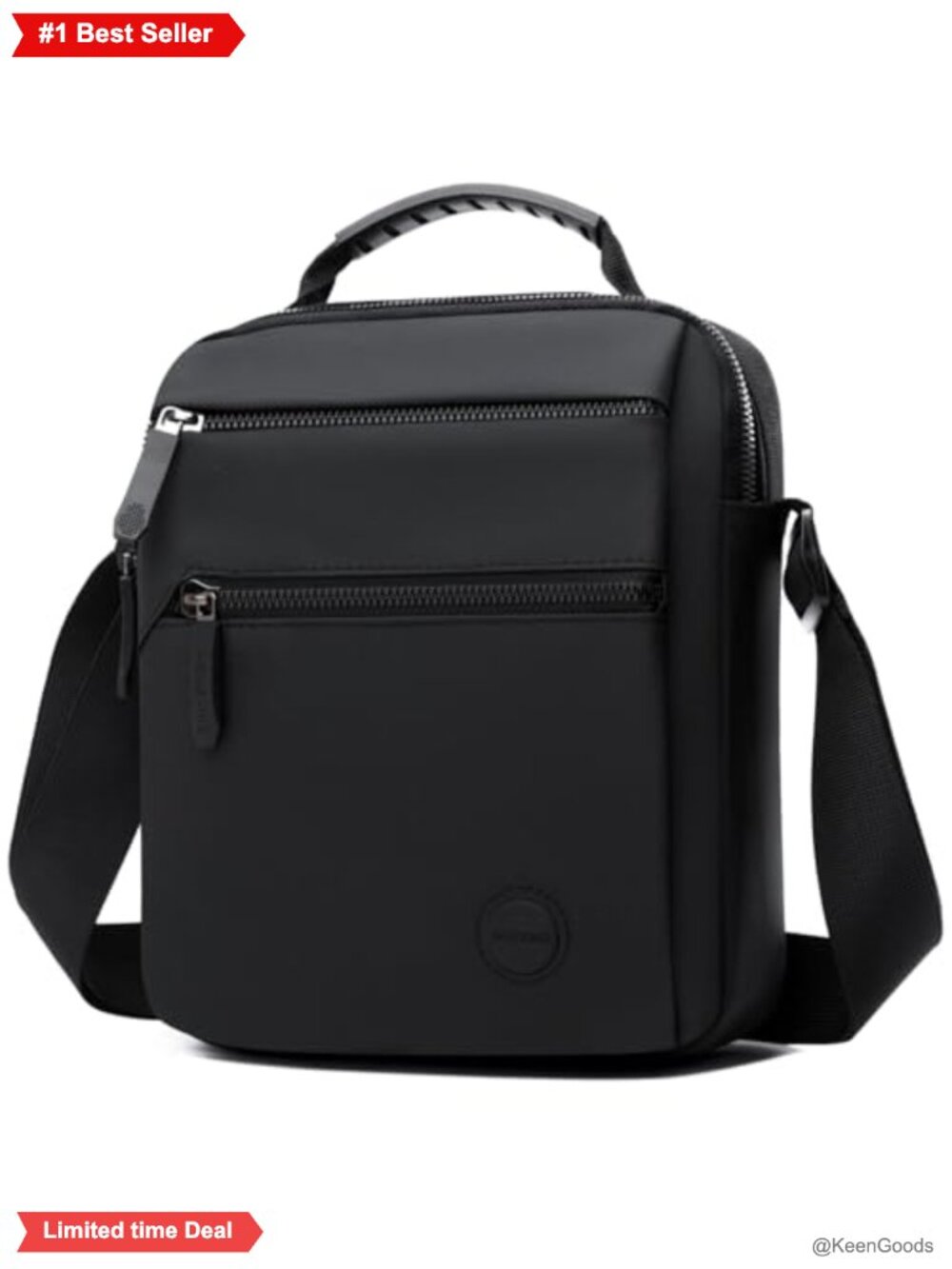 Small Messenger Bag Crossbody Anti Theft Water Resistant Nylon